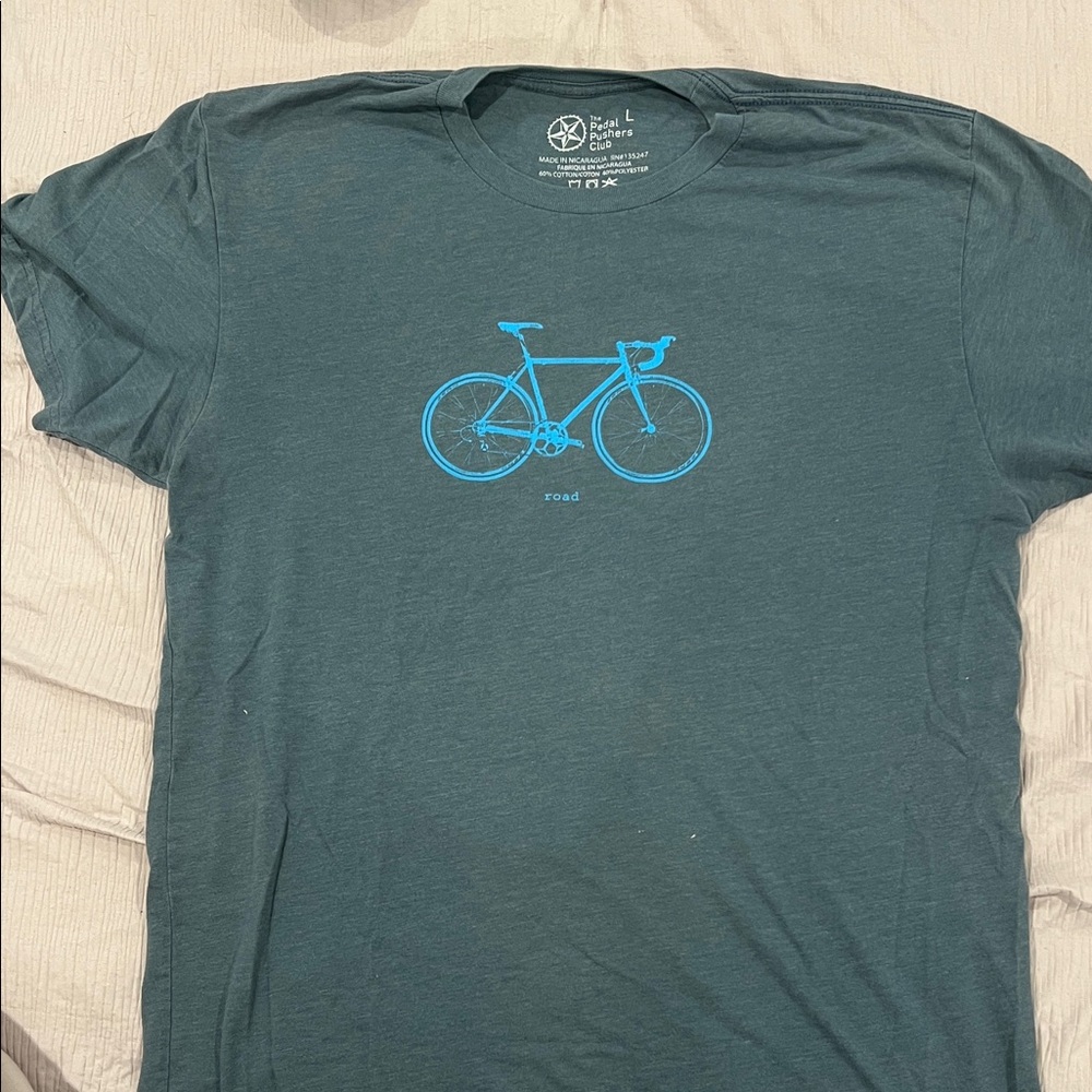 Men's Blue Graphic T-Shirt